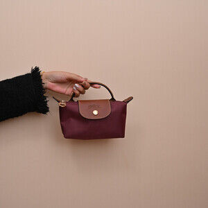 NWT Longchamp Mini Burgundy